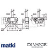 Matki Swadling 2 2221 Absolute2 Contemporary Exposed Single Outlet Exposed Shower Valve Dimensions